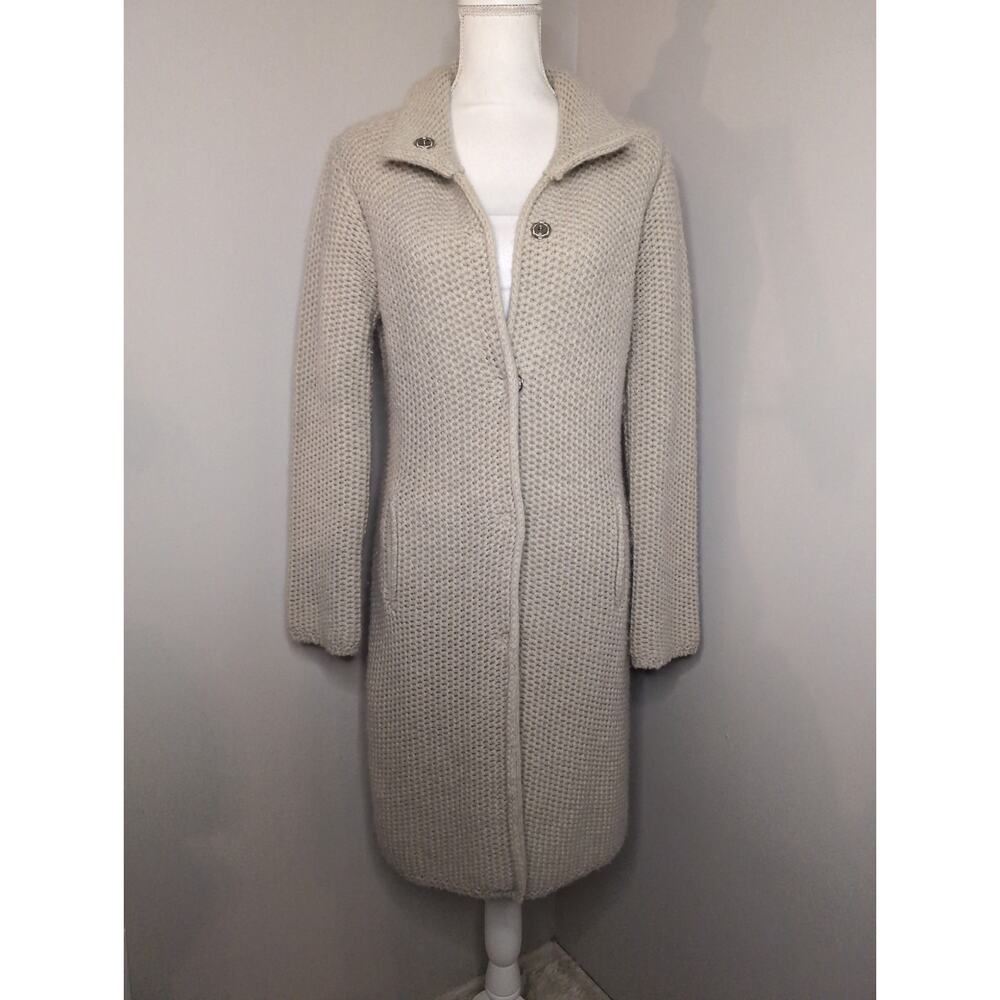 Made in Italy Bianca chunky oversized sweater knit cardigan M - Picture 1 of 8